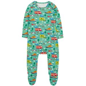 Frugi Easy Dressing Printed Babygrow in Green Size: 0-3 m Green 0-3 m Frugi Easy Dressing Printed Babygrow in Green Size: 0-3 m Green 0-3 m