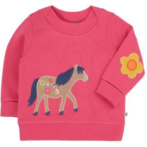 Frugi Girl's Easy On Jumper in Pink Size: 18-24 m Pink 18-24 m Frugi Girl's Easy On Jumper in Pink Size: 18-24 m Pink 18-24 m