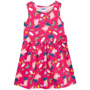 Peppa Pig Girl's Summer Time Rainbow Dress in Pink Size: 5-6 Years Pink 5-6 Years Peppa Pig Girl's Summer Time Rainbow Dress in Pink Size: 5-6 Years Pink 5-6 Years