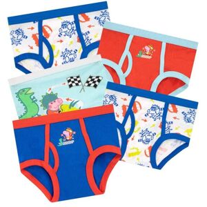 Peppa Pig Boy's George Pig Underwear 5 Pack Size: 6-7 Years Multicolor 6-7 Years Peppa Pig Boy's George Pig Underwear 5 Pack Size: 6-7 Years Multicolor 6-7 Years