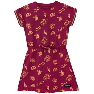 Harry Potter Girl's Symbol Print Hogwarts Dress in Red Size: 12-13 Years Red 12-13 Years Harry Potter Girl's Symbol Print Hogwarts Dress in Red Size: 12-13 Years Red 12-13 Years