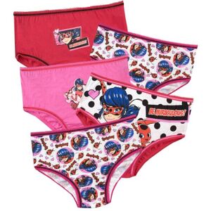Miraculous Girl's Ladybug Underwear 5 Pack in Red Size: 7-8 Years Red 7-8 Years Miraculous Girl's Ladybug Underwear 5 Pack in Red Size: 7-8 Years Red 7-8 Years