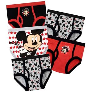 Disney Boy's Mickey Mouse Underwear 5 Pack in Red Size: 2-3 Years Red 2-3 Years Disney Boy's Mickey Mouse Underwear 5 Pack in Red Size: 2-3 Years Red 2-3 Years