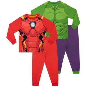 Marvel Boy's Avengers Pyjamas 2 pack in Red Size: 7-8 Years Red 7-8 Years Marvel Boy's Avengers Pyjamas 2 pack in Red Size: 7-8 Years Red 7-8 Years