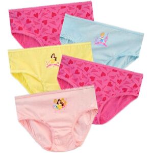 Disney Girl's Princess Briefs Underwear 5 Pack in Pink Size: 7-8 Years Pink 7-8 Years Disney Girl's Princess Briefs Underwear 5 Pack in Pink Size: 7-8 Years Pink 7-8 Years