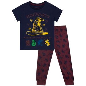 Harry Potter Girl's Hogwarts Sorting Hat Pyjamas Size: 11-12 Years Multicolor 11-12 Years Harry Potter Girl's Hogwarts Sorting Hat Pyjamas Size: 11-12 Years Multicolor 11-12 Years