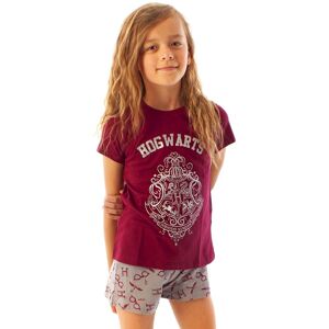 Harry Potter Girl's Kids Short Sleeve Short Leg Pyjama Set (Girls Purple) in Purple Size: 7-8 Years Purple 7-8 Years Harry Potter Girl's Kids Short Sleeve Short Leg Pyjama Set (Girls Purple) in Purple Size: 7-8 Years Purple 7-8 Years