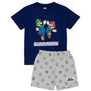Nintendo Boy's Kids Short Sleeve Short Leg Pyjama Set (Boys Blue) in Blue Size: 5-6 Years Blue 5-6 Years Nintendo Boy's Kids Short Sleeve Short Leg Pyjama Set (Boys Blue) in Blue Size: 5-6 Years Blue 5-6 Years