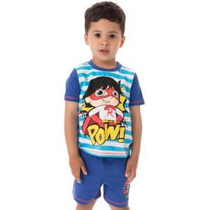 Ryans World Boy's Toddler Short Sleeve Short Leg Pyjama Set (Boys Blue) in Blue Size: 4-5 Years Blue 4-5 Years Ryans World Boy's Toddler Short Sleeve Short Leg Pyjama Set (Boys Blue) in Blue Size: 4-5 Years Blue 4-5 Years