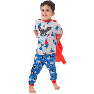 Bing Bunny Short Sleeve Long Leg Pyjama Set Unisex Kids Grey Size: 3-4 Years Grey 3-4 Years Bing Bunny Short Sleeve Long Leg Pyjama Set Unisex Kids Grey Size: 3-4 Years Grey 3-4 Years