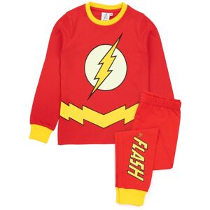 DC Comics Boy's Kids Long Sleeve Long Leg Pyjama Set (Boys Red) in Red Size: 5-6 Years Red 5-6 Years DC Comics Boy's Kids Long Sleeve Long Leg Pyjama Set (Boys Red) in Red Size: 5-6 Years Red 5-6 Years