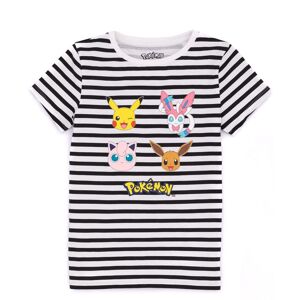 Pokemon Girl's Kids Short Sleeved T-Shirt (Girls White) in White Size: 9-10 Years White 9-10 Years Pokemon Girl's Kids Short Sleeved T-Shirt (Girls White) in White Size: 9-10 Years White 9-10 Years