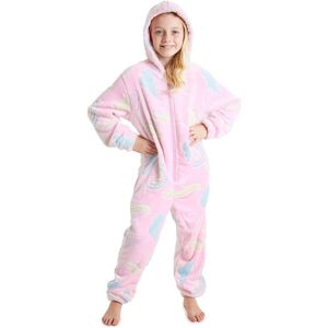 CityComfort Girl's Glow in The Dark Onesie Rainbow Unicorn Pyjama Long Sleeve Hooded Nightwear in Pink Size: 11-12 Years Pink 11-12 Years CityComfort Girl's Glow in The Dark Onesie Rainbow Unicorn Pyjama Long Sleeve Hooded Nightwear in Pink Size: 11-12 Years Pink 11-12 Years