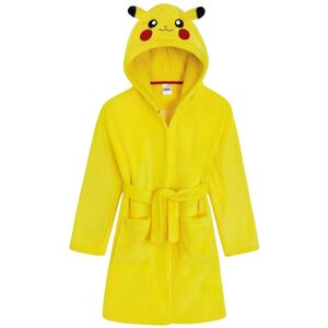 Pokemon Boy's Hooded Fluffy Dressing Gown in Yellow Size: 7-8 Years Yellow 7-8 Years Pokemon Boy's Hooded Fluffy Dressing Gown in Yellow Size: 7-8 Years Yellow 7-8 Years
