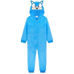 Sonic the Hedgehog Boy's Onesie Loungewear in Blue Size: 7-8 Years Blue 7-8 Years Sonic the Hedgehog Boy's Onesie Loungewear in Blue Size: 7-8 Years Blue 7-8 Years