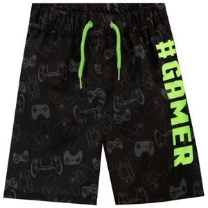 Harry Bear Boy's Gamer Swim Shorts in Black Size: 5-6 Years Black 5-6 Years Harry Bear Boy's Gamer Swim Shorts in Black Size: 5-6 Years Black 5-6 Years
