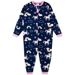 Harry Bear Girl's Long Sleeve Unicorn Onesie in Blue Size: 5-6 Years Blue 5-6 Years Harry Bear Girl's Long Sleeve Unicorn Onesie in Blue Size: 5-6 Years Blue 5-6 Years