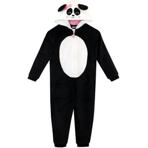 Harry Bear Girl's Panda Onesie Fleece All In One in Black Size: 11-12 Years Black 11-12 Years Harry Bear Girl's Panda Onesie Fleece All In One in Black Size: 11-12 Years Black 11-12 Years