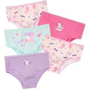 Harry Bear Girl's Unicorn Underwear 5 Pack in Purple Size: 2-3 Years Purple 2-3 Years Harry Bear Girl's Unicorn Underwear 5 Pack in Purple Size: 2-3 Years Purple 2-3 Years