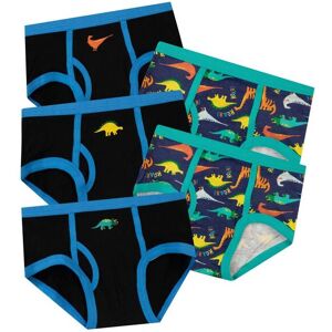 Harry Bear Boy's Dinosaur Underwear 5 Pack in Black Size: 7-8 Years Black 7-8 Years Harry Bear Boy's Dinosaur Underwear 5 Pack in Black Size: 7-8 Years Black 7-8 Years