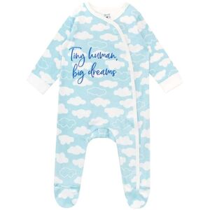 Harry Bear Baby Tiny Human Sleepsuit in Blue Size: 3-6 m Blue 3-6 m Harry Bear Baby Tiny Human Sleepsuit in Blue Size: 3-6 m Blue 3-6 m