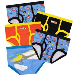 Harry Bear Boy's Rescue Car Underwear Pack of 5 in Blue Size: 6-7 Years Blue 6-7 Years Harry Bear Boy's Rescue Car Underwear Pack of 5 in Blue Size: 6-7 Years Blue 6-7 Years
