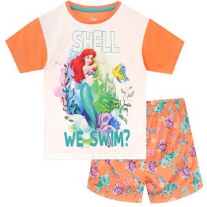 Disney Girl's The Little Mermaid Ariel Short Pyjamas in Orange Size: 10-11 Years Orange 10-11 Years Disney Girl's The Little Mermaid Ariel Short Pyjamas in Orange Size: 10-11 Years Orange 10-11 Years