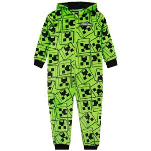 Minecraft Boy's Creeper Onesie in Green Size: 12-13 Years Green 12-13 Years Minecraft Boy's Creeper Onesie in Green Size: 12-13 Years Green 12-13 Years