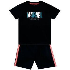 Marvel Boy's Avengers T-Shirt & Short Set in Black Size: 12-13 Years Black 12-13 Years Marvel Boy's Avengers T-Shirt & Short Set in Black Size: 12-13 Years Black 12-13 Years
