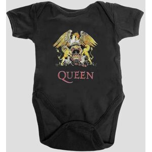 Queen Classic Crest Baby Grow in Black Size: 24 m Black 24 m Queen Classic Crest Baby Grow in Black Size: 24 m Black 24 m