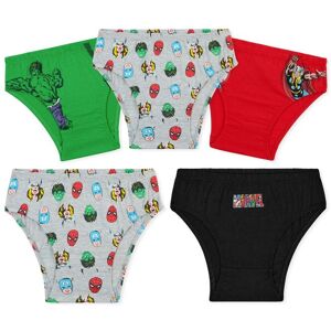 Marvel Boy's Comics 5 Pack Briefs Size: 5-6 Years Multicolor 5-6 Years Marvel Boy's Comics 5 Pack Briefs Size: 5-6 Years Multicolor 5-6 Years