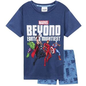 Marvel Boy's Short Sleeve Pyjama Set in Blue Size: 3-4 Years Blue 3-4 Years Marvel Boy's Short Sleeve Pyjama Set in Blue Size: 3-4 Years Blue 3-4 Years