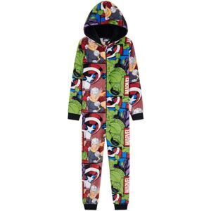 Marvel Avengers All Over Print Onesie Hooded Size: 13-14 Years Multicolor 13-14 Years Marvel Avengers All Over Print Onesie Hooded Size: 13-14 Years Multicolor 13-14 Years