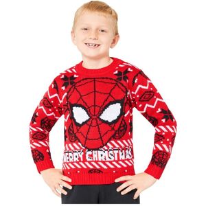 Marvel Boy's Spiderman Christmas Jumper in Red Size: 4-5 Years Red 4-5 Years Marvel Boy's Spiderman Christmas Jumper in Red Size: 4-5 Years Red 4-5 Years