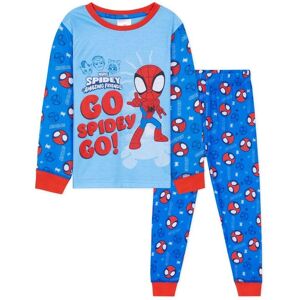 Marvel Boy's Boys Spidey & Amazing Friends Pyjama Set in Blue Size: 7-8 Years Blue 7-8 Years Marvel Boy's Boys Spidey & Amazing Friends Pyjama Set in Blue Size: 7-8 Years Blue 7-8 Years