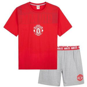 Manchester United FC Boy's Short Pyjama Set in Red Size: 11-12 Years Red 11-12 Years Manchester United FC Boy's Short Pyjama Set in Red Size: 11-12 Years Red 11-12 Years