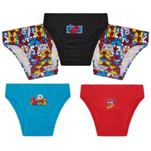 Marvel Boy's Spiderman Pack of 5 Briefs Size: 6-7 Years Multicolor 6-7 Years Marvel Boy's Spiderman Pack of 5 Briefs Size: 6-7 Years Multicolor 6-7 Years