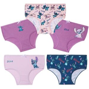 Disney Girl's Stitch 5 Pack Briefs Comfy Breathable Cotton Underwear Bottoms Size: 13-14 Years Multicolor 13-14 Years Disney Girl's Stitch 5 Pack Briefs Comfy Breathable Cotton Underwear Bottoms Size: 13-14 Years Multicolor 13-14 Years