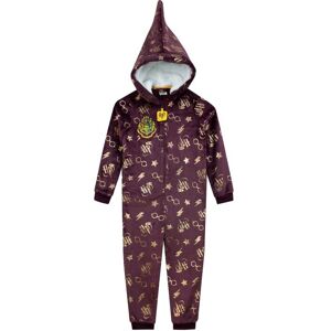 Harry Potter Hogwarts Fleece Onesie in Red Size: 10-11 Years Red 10-11 Years Harry Potter Hogwarts Fleece Onesie in Red Size: 10-11 Years Red 10-11 Years