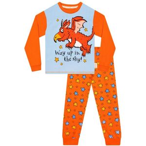 Zog Boy's Long Sleeve Pyjamas in Orange Size: 7-8 Years Orange 7-8 Years Zog Boy's Long Sleeve Pyjamas in Orange Size: 7-8 Years Orange 7-8 Years