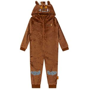 The Gruffalo Boy's Hooded Fleece Onesie With 3D Ears in Brown Size: 7-8 Years Brown 7-8 Years The Gruffalo Boy's Hooded Fleece Onesie With 3D Ears in Brown Size: 7-8 Years Brown 7-8 Years