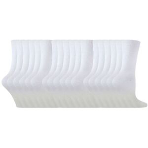 Sock Snob Boy's 18 Pairs Multipack Colourful Soft Breathable Cotton Socks in White Size: 7-10 Years White 7-10 Years Sock Snob Boy's 18 Pairs Multipack Colourful Soft Breathable Cotton Socks in White Size: 7-10 Years White 7-10 Years