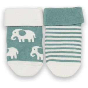 Kite Baby Ele Organic Cotton Socks in Green Size: 12-24 m Green 12-24 m Kite Baby Ele Organic Cotton Socks in Green Size: 12-24 m Green 12-24 m