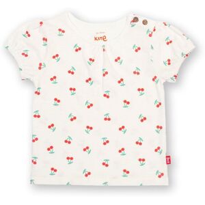 Kite Girl's Cherry Friends Organic Cotton T-Shirt in Cream Size: 4 Years Cream 4 Years Kite Girl's Cherry Friends Organic Cotton T-Shirt in Cream Size: 4 Years Cream 4 Years