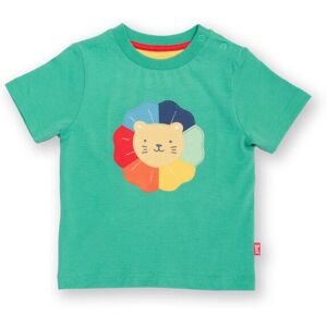 Kite Boy's Rainbow Lion Organic Cotton T-Shirt in Green Size: 6-9 m Green 6-9 m Kite Boy's Rainbow Lion Organic Cotton T-Shirt in Green Size: 6-9 m Green 6-9 m