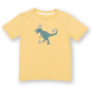 Kite Boy's T-Rex Tricks Organic Cotton T-Shirt in Yellow Size: 4 Years Yellow 4 Years Kite Boy's T-Rex Tricks Organic Cotton T-Shirt in Yellow Size: 4 Years Yellow 4 Years
