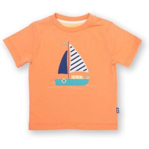 Kite Boy's Sailor Snail Organic Cotton T-Shirt in Orange Size: 5 Years Orange 5 Years Kite Boy's Sailor Snail Organic Cotton T-Shirt in Orange Size: 5 Years Orange 5 Years