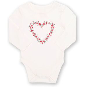 Kite Girl's Baby Rosey Love Bodysuit in Cream Size: 3-6 m Cream 3-6 m Kite Girl's Baby Rosey Love Bodysuit in Cream Size: 3-6 m Cream 3-6 m