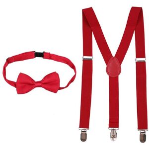 Neel Blue Kids Braces & Bow Tie Set, Fully Elasticated Y Shape Suspender, 25mm Wide in Burgundy Size: 11 Years Burgundy 11 Years Neel Blue Kids Braces & Bow Tie Set, Fully Elasticated Y Shape Suspender, 25mm Wide in Burgundy Size: 11 Years Burgundy 11 Years