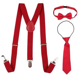 Neel Blue Kids Braces, Bow Tie & Necktie Set, 12-16 Years Y Shape Suspender in Burgundy Burgundy 12-16 Years Neel Blue Kids Braces, Bow Tie & Necktie Set, 12-16 Years Y Shape Suspender in Burgundy Burgundy 12-16 Years